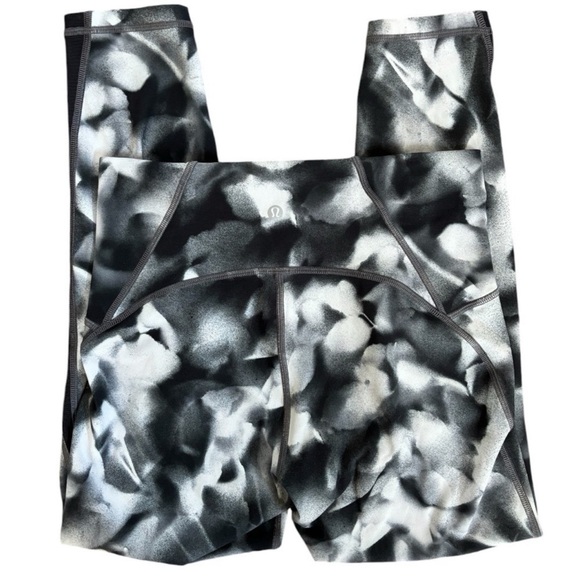 Lululemon Train Times 7/8 Pant 25” Interlaced Starlight Black / Black - Picture 9 of 14